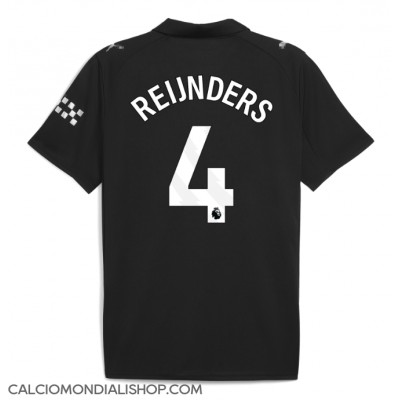 Maglie da calcio Manchester City Tijjani Reijnders #4 Seconda Maglia 2025-26 Manica Corta Maglie da calcio Manchester City Tijjani Reijnders #4 Seconda Maglia 2025-26 Manica Corta